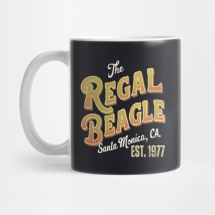 The regal beagle santa monica est.1977s Mug